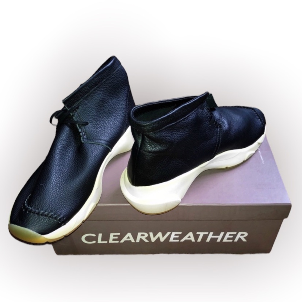 Men’s Black Leather Sneaker